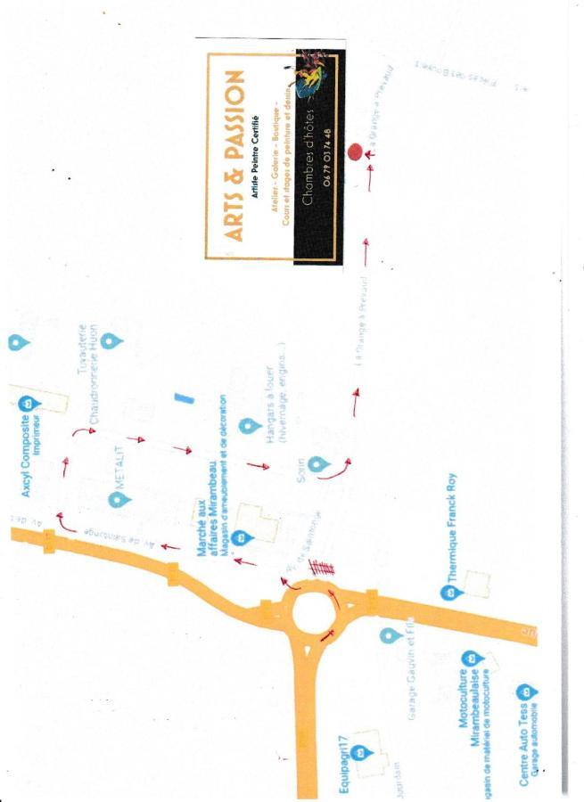 Arts & Passion Mirambeau (Charente-Maritime) Exterior foto